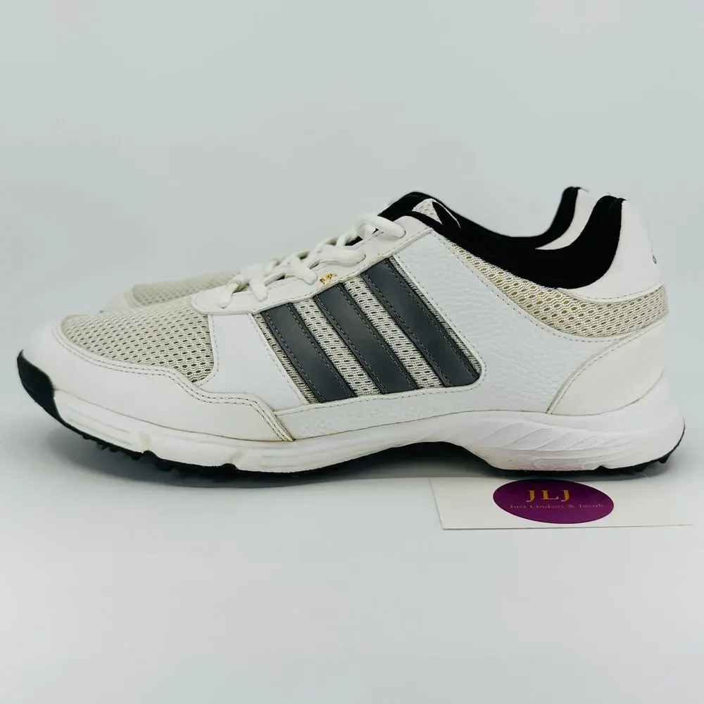 Adidas Men's Tech Response 4.0 Golf Shoes White/Black F33552 Size 9.5